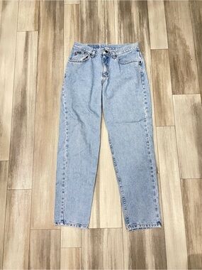Riders by Lee Women’s Size 12 Straight Leg Y2K Western Light Wash Denim